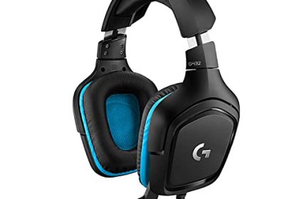 Logitech G432 Casque Gamer Filaire, Son 7.1 Surround, DTS Headphone:X 2.0, Transducteurs 50mm, USB/Audio Jack 3,5mm, Micro avec Sourdine Flip-Up, Poids Léger ,PC/Xbox One/PS4/Nintendo Switch - Noir