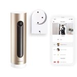 Netatmo Caméra de Surveillance Intérieure Intelligente avec Support Mural, WiFi 2,4 GHz, Détection des Mouvements, Vision Nocturne, Aucun Abonnement, NSC-AMZ, 1920p