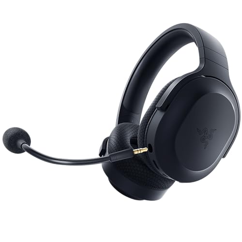 Razer Barracuda X - Casque Gaming sans Fil Multiplateforme (SmartSwitch Dual sans Fil, Design Ergonomique, TriForce 40mm, Microphone Cardioïde, Contrôles sur Casque, Batterie de 50h, USB-C) Noir