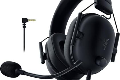 Razer Blackshark V2 X (Xbox) - Casque E-Sports Filaire pour Console Xbox S - X (250g, Microphone Cardioïde, Haut-Parleurs 50mm, Annulation Passive du Bruit, connecteur 3,5mm) Noir