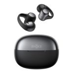 SHOKZ OpenDots ONE Casque à oreilles libres, Audio Dolby Premium, Écouteur à Clip 6,5 g, Bluetooth 5.4, sans Fil avec Micro, Chargement Rapide, 40 h d'Autonomie, IP54, avec Chiffon de Nettoyage - Noir