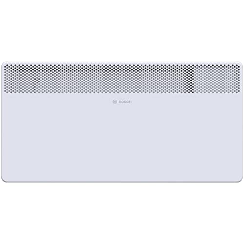 Bosch Thermotechnik Radiateur Convecteur Électrique - Heat Convector 4000-25 - Chauffage d'Appoint pour Environ 25m² avec 2500W, Contrôleur Électronique, Affichage LED, Programme Hebdomadaire - Blanc