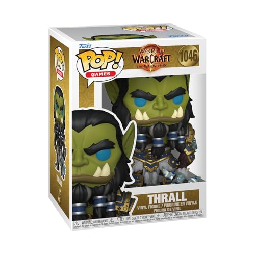Funko Pop Games: WoW - Thrall - World of Warcraft - Figurine en Vinyle à Collectionner - Idée de Cadeau - Produits Officiels - Jouets pour Les Enfants et Adultes - Video Games Fans